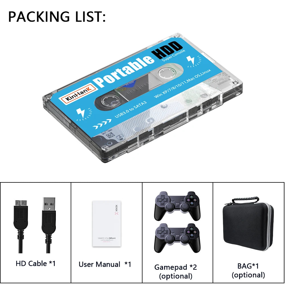 Portable HDD Super Console